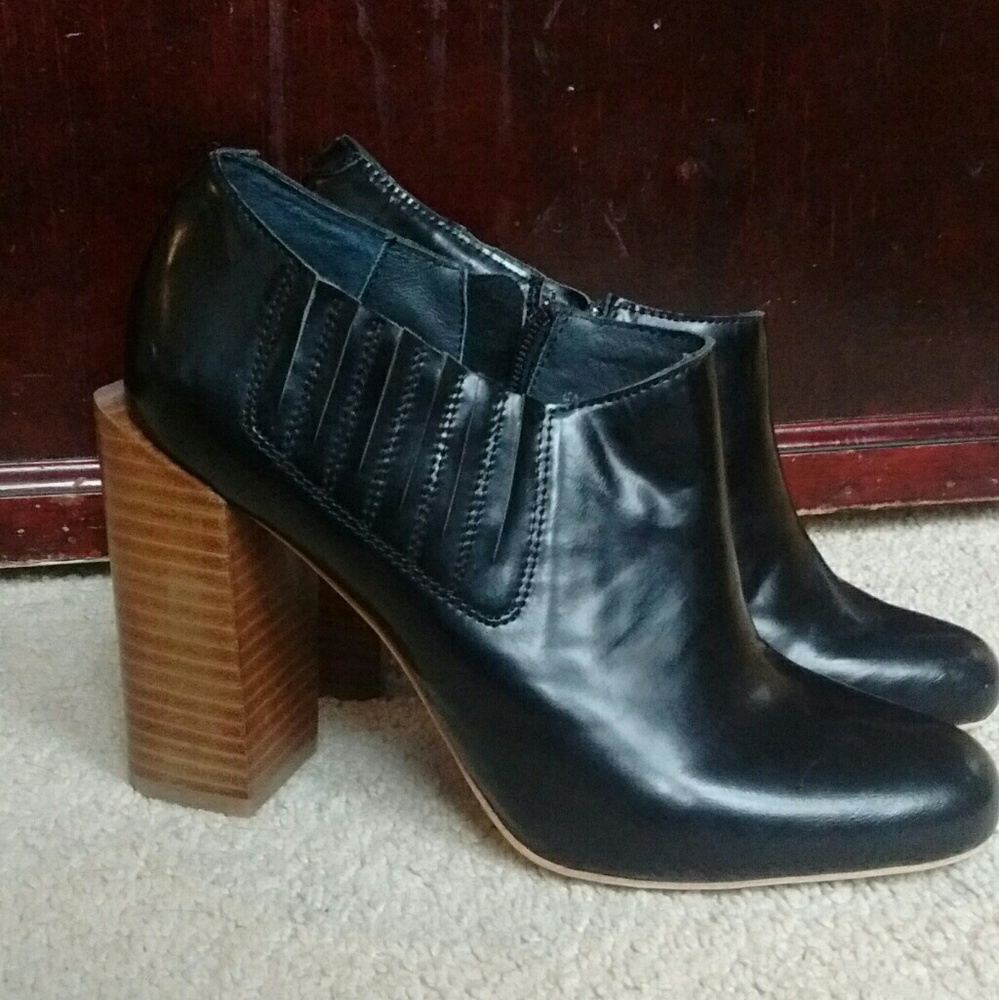 Jeffrey Campbell Black Melba Booties